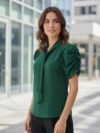Blusa color verde hunter princesa