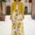 Vestido floral para iglesia amarillo